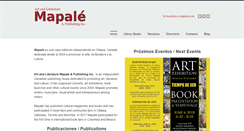 Desktop Screenshot of editorialmapale.com